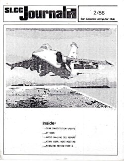 San Leandro Computer Club Journal — February 1986