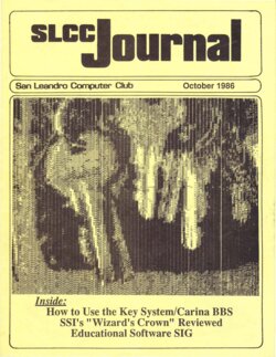San Leandro Computer Club Journal — October 1986