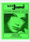 San Leandro Computer Club Journal issue March 1988