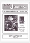 San Leandro Computer Club Journal issue December 1988