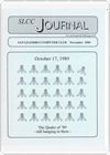 San Leandro Computer Club Journal — November 1989