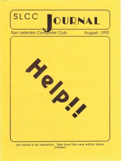 San Leandro Computer Club Journal — August 1990