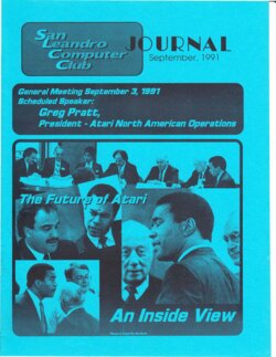 San Leandro Computer Club Journal — September 1991