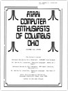 Atari Computer Enthusiasts of Columbus issue Issue 06