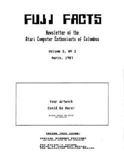 Atari Computer Enthusiasts of Columbus — Issue 03