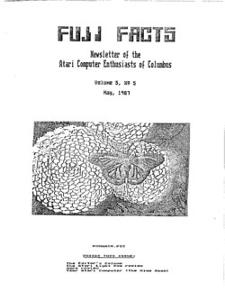 Atari Computer Enthusiasts of Columbus — Issue 05