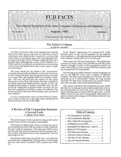 Atari Computer Enthusiasts of Columbus — Issue 08