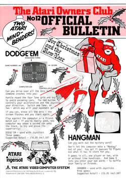 VCS Owner's Club Bulletin — #12