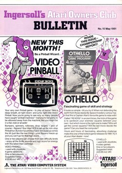 VCS Owner's Club Bulletin — #15