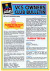 VCS Owner's Club Bulletin — #25