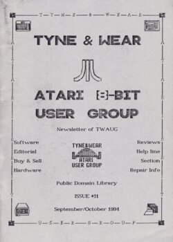 TWAUG Newsletter — Issue 11