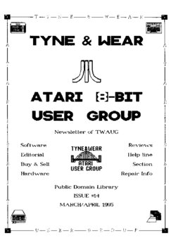 TWAUG Newsletter — Issue 14
