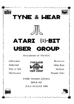 TWAUG Newsletter — Issue 16