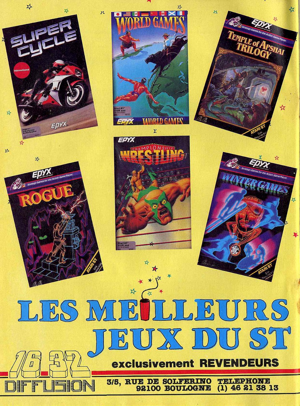 Les Meilleurs Jeux du ST (2) · 1987