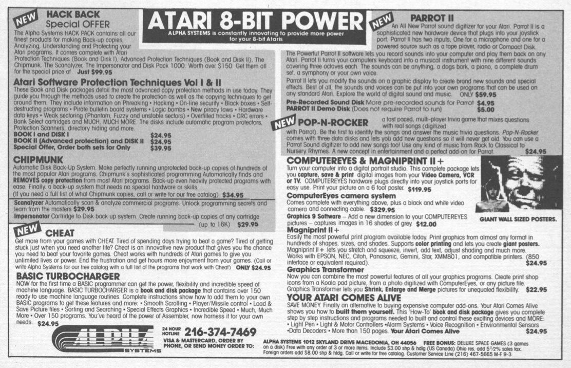 Atari 8-bit Power · 1989