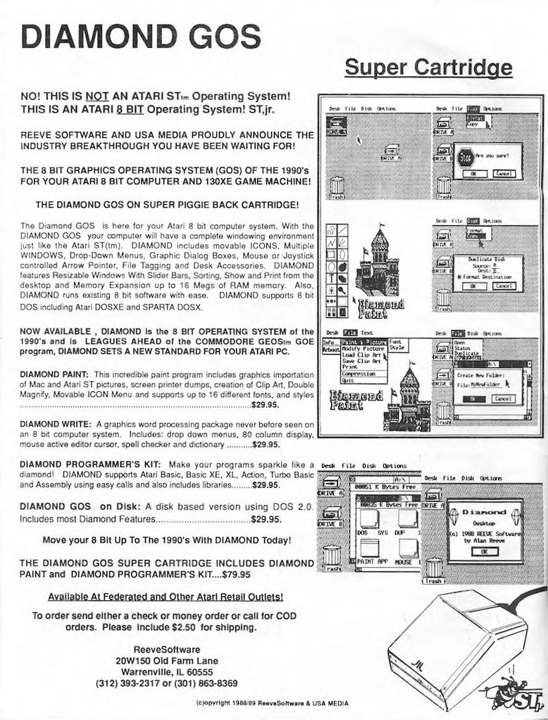 Diamond GOS Super Cartridge · 1989