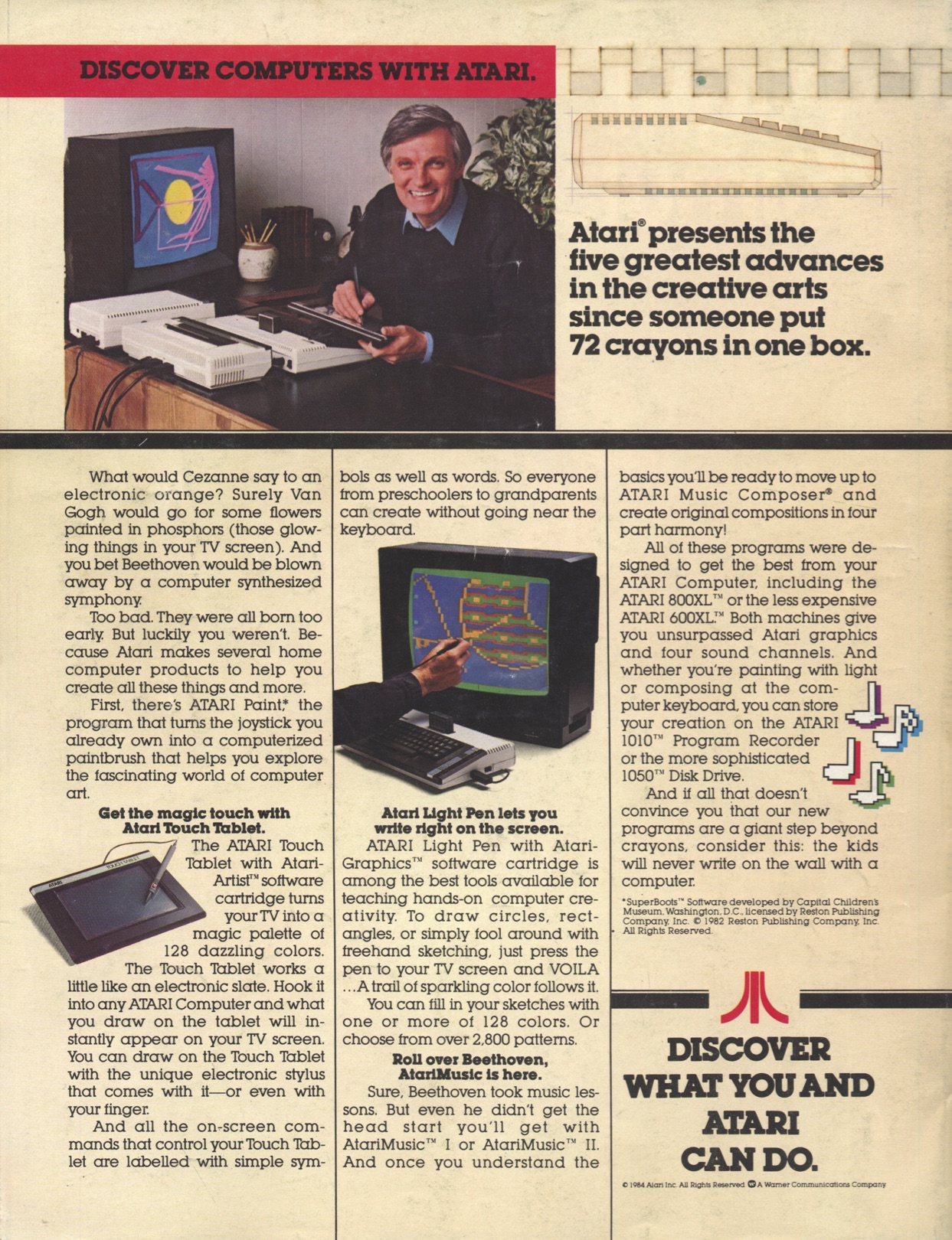 Discover Computers with Atari · 1984