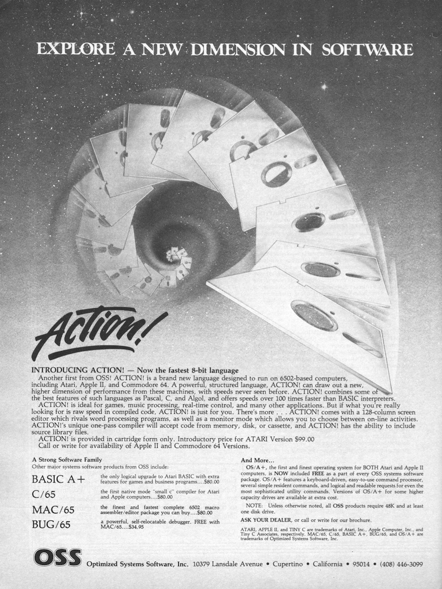 Explore a New Dimension in Software · 1982