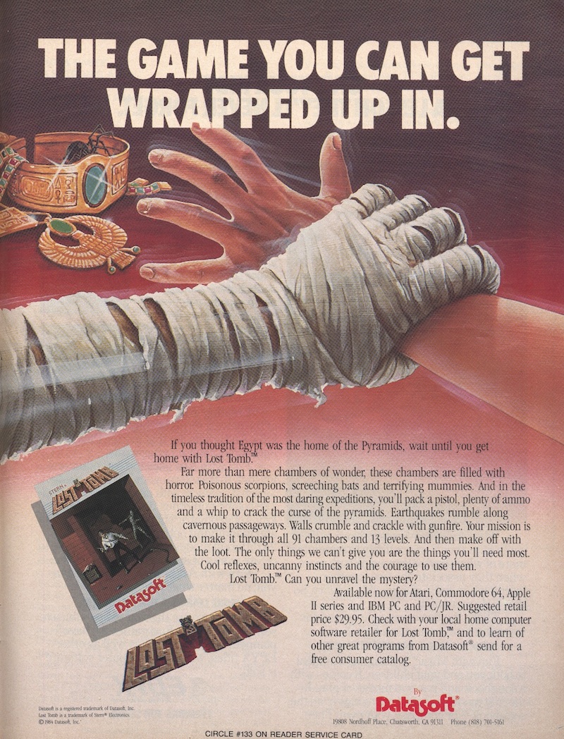 The game you can get wrapped up in · 1984