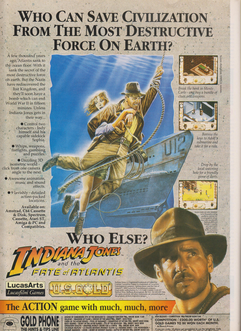 Indiana Jones and the Fate of Atlantis