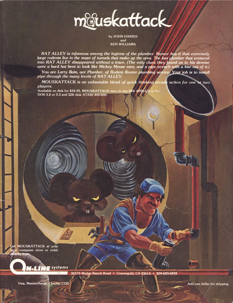 Rat Alley is infamous among the legions of the plumber. · 1981