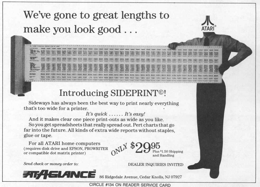 We've gone to great lengths to make you look good... · 1986