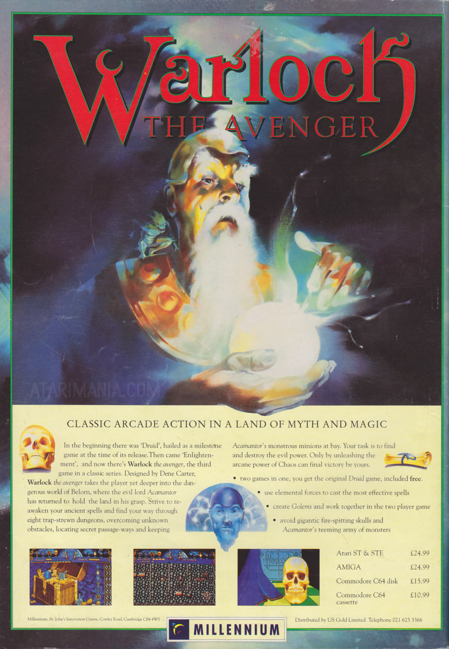 Warlock - The Avenger · 1991
