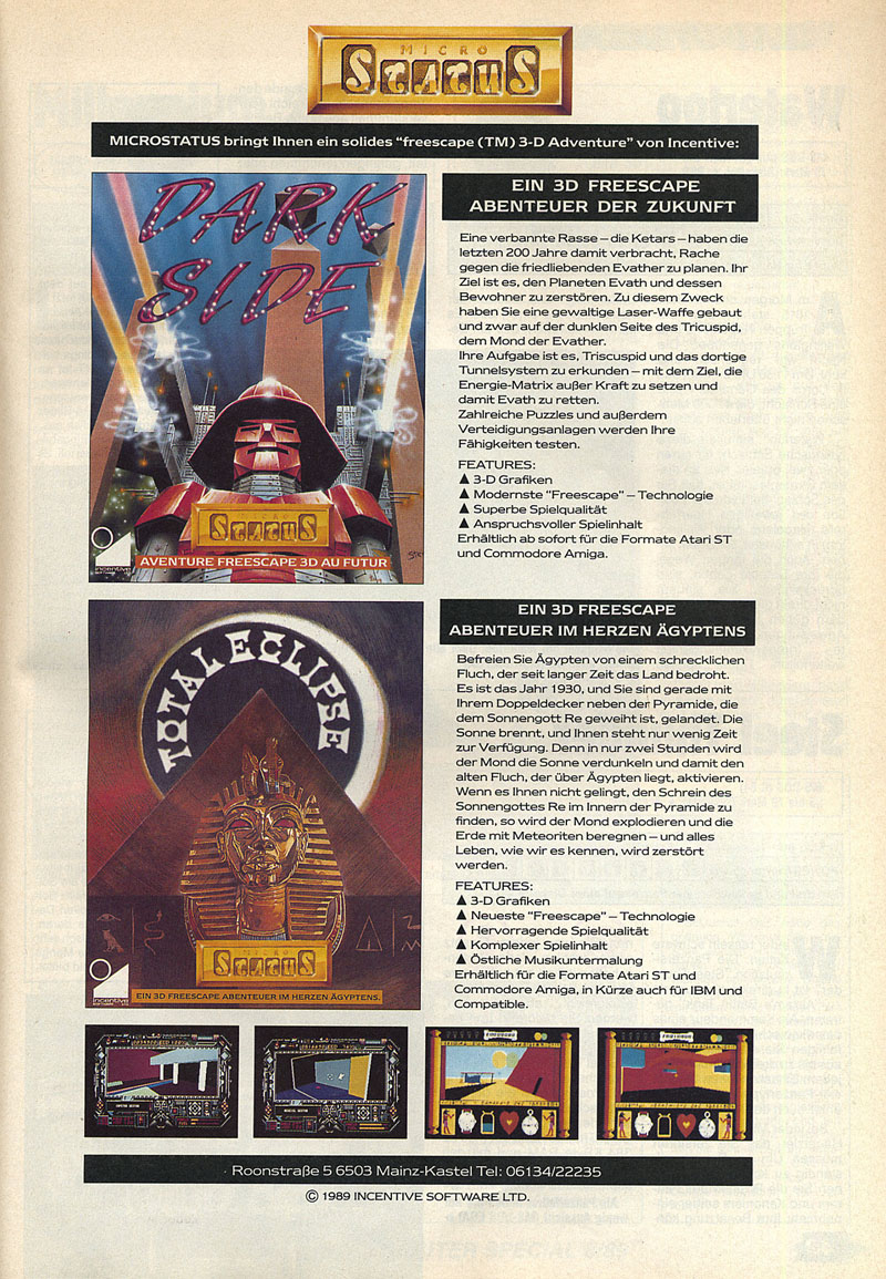 Dark Side / Total Eclipse · 1989