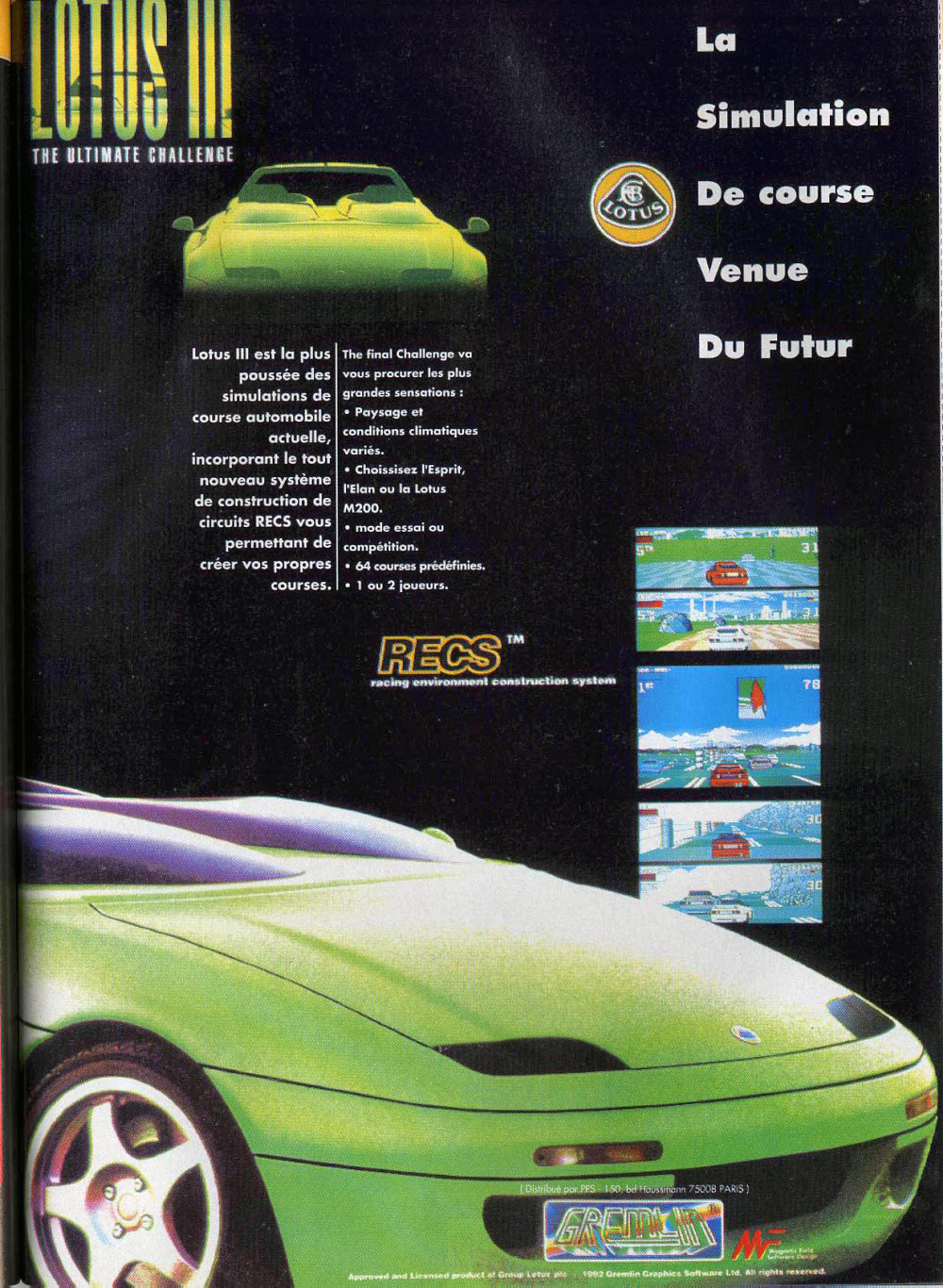 Lotus III - The Ultimate Challenge