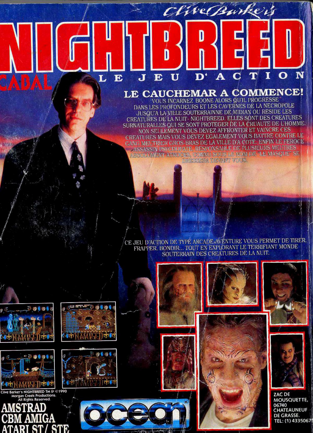 Nightbreed - le Jeu d'Action