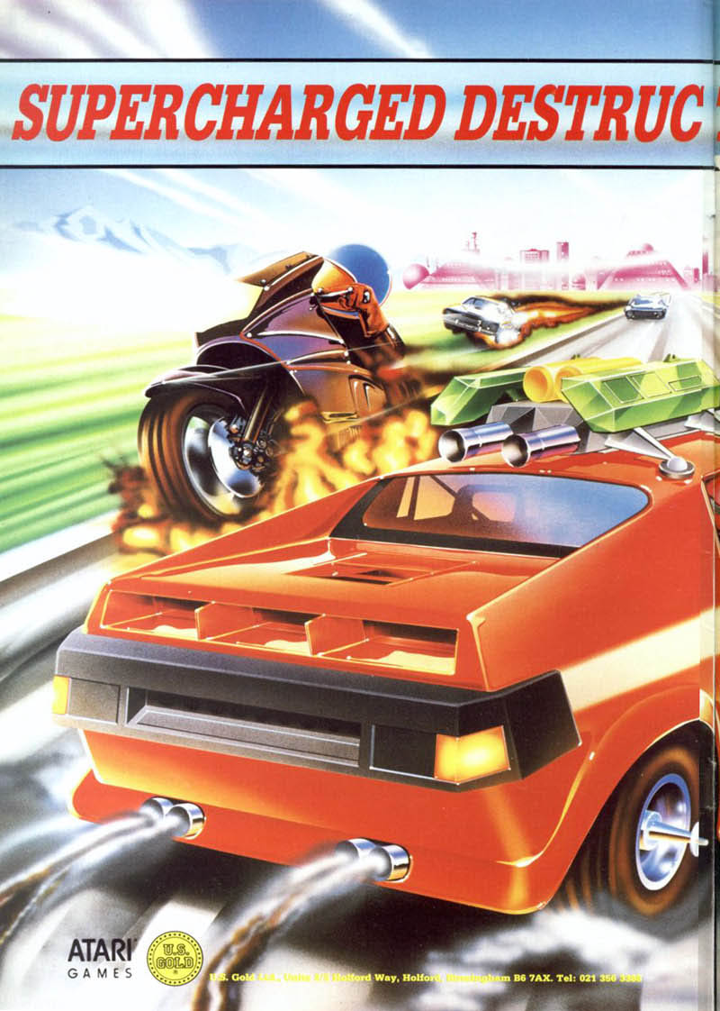 Road Blasters · page 1/2 · 1988