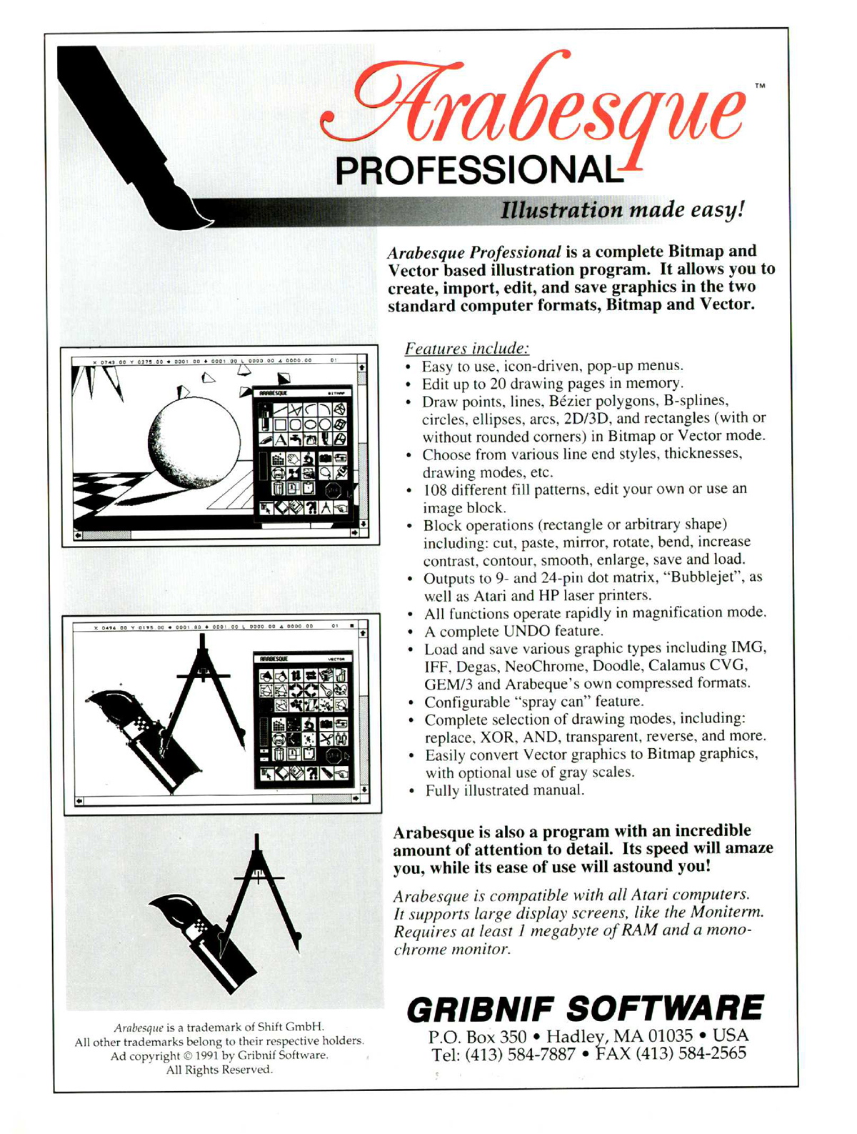 Arabesque Professional · 1992