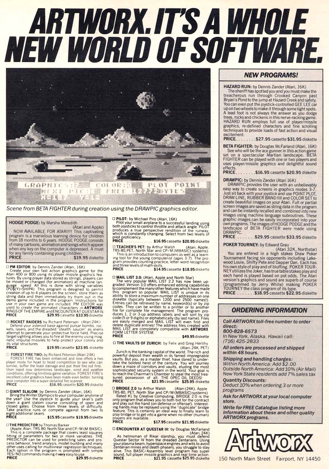 It's a Whole New World of Software · 1982