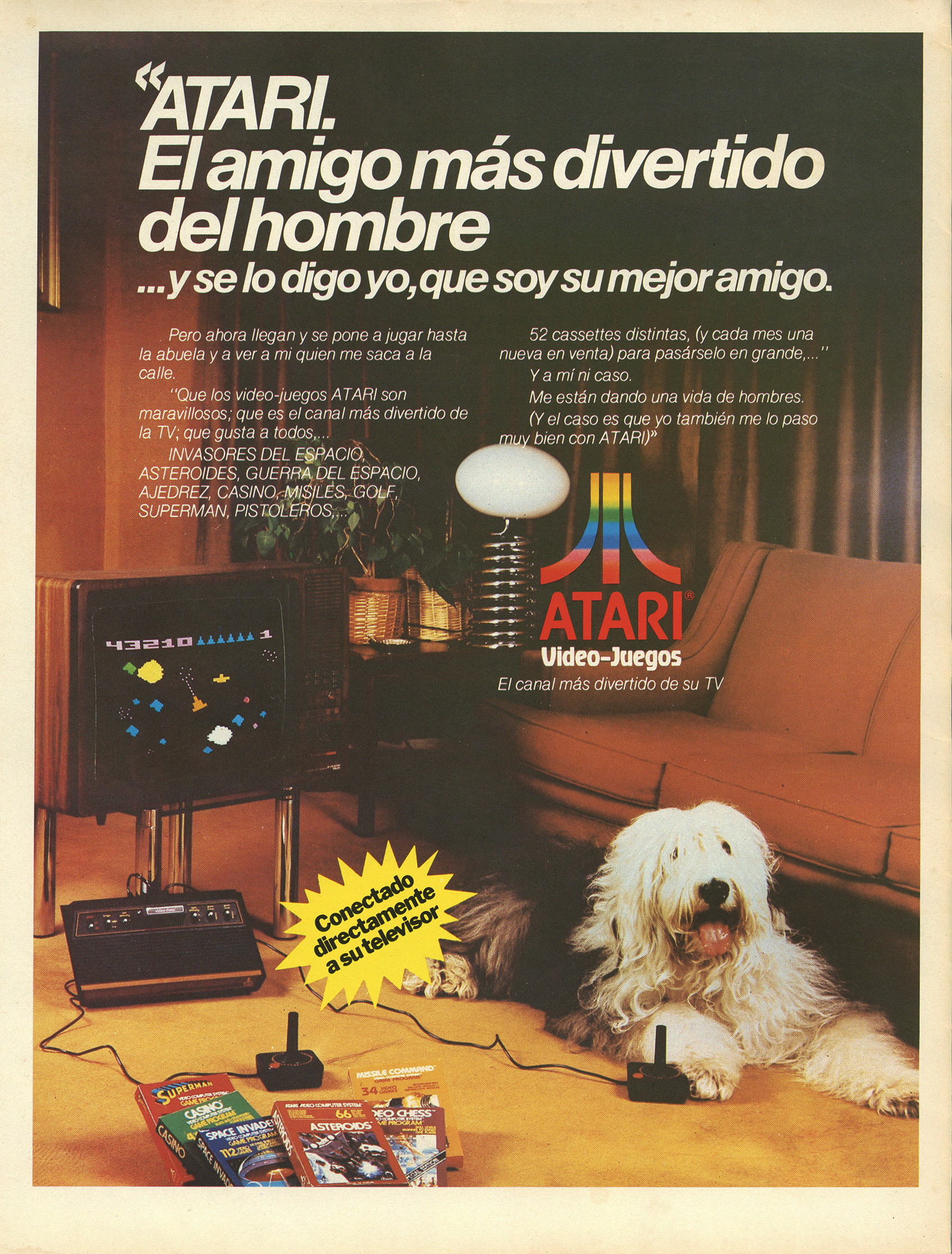 Atari. El Amigo màs Divertido del Hombre. · 1981