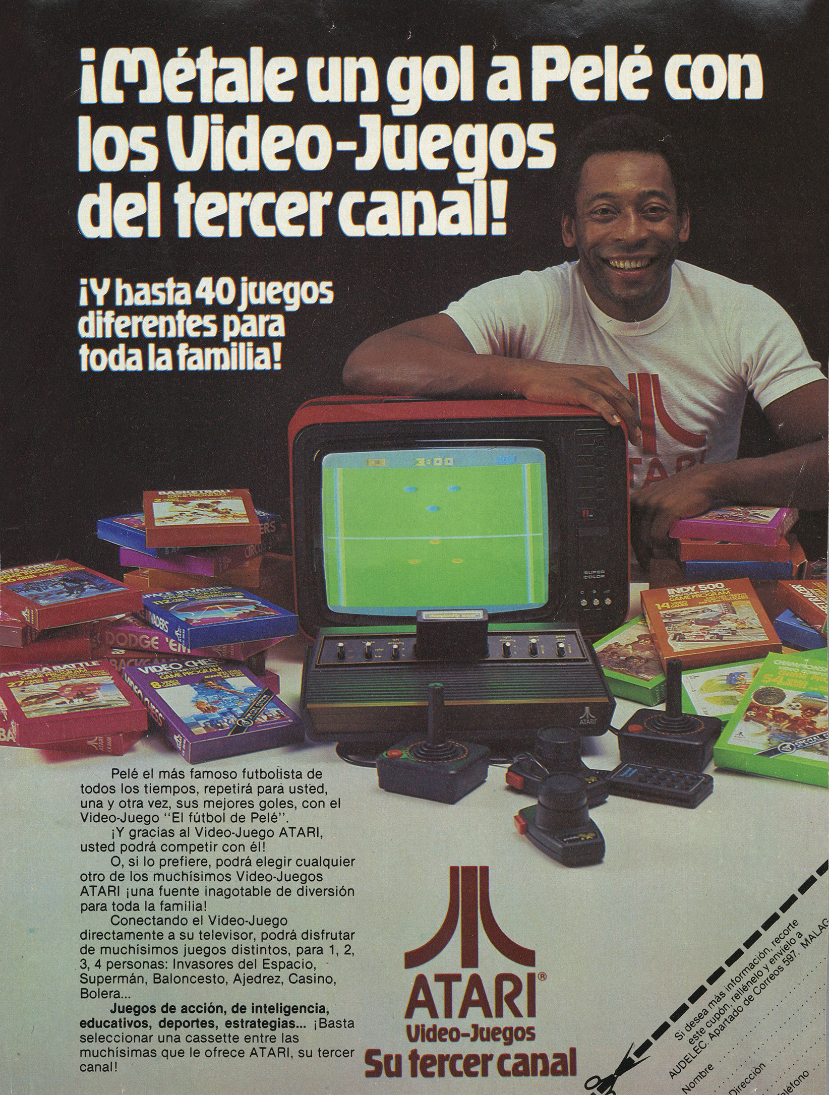 Métale un Gol a Pelé con los Video-Juegos del Tercer Canal! · 1981