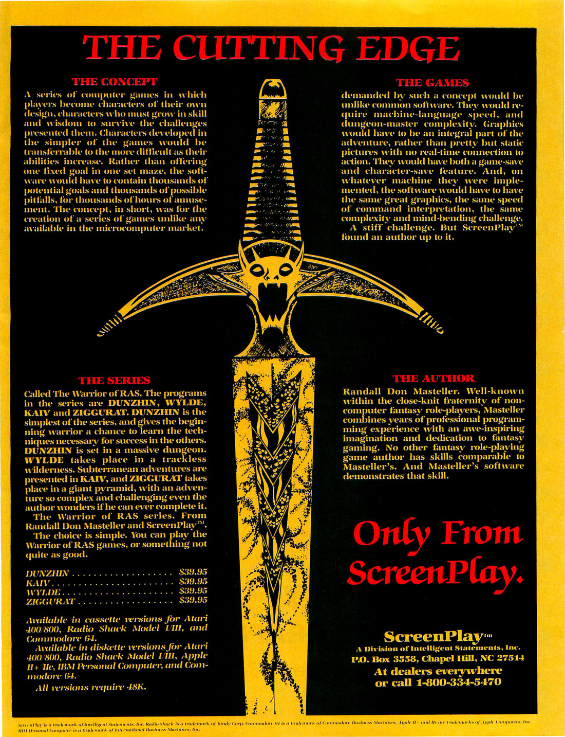 Warrior of Ras · 1982