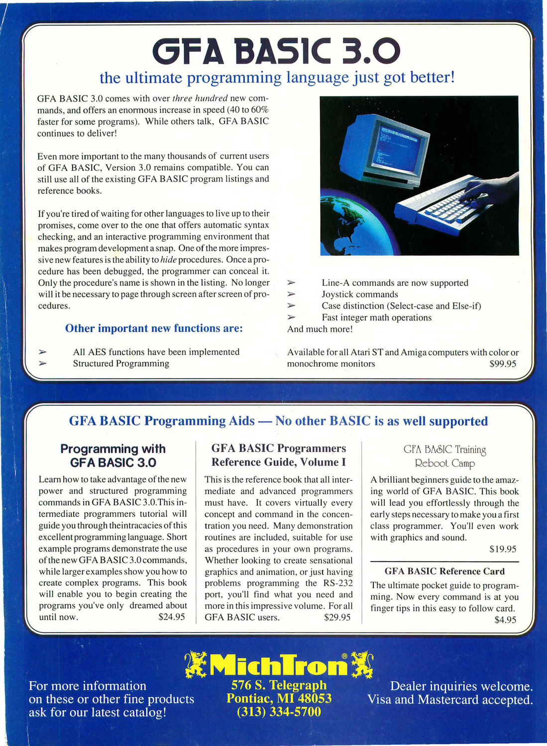 GFA BASIC 3.0 · 1988