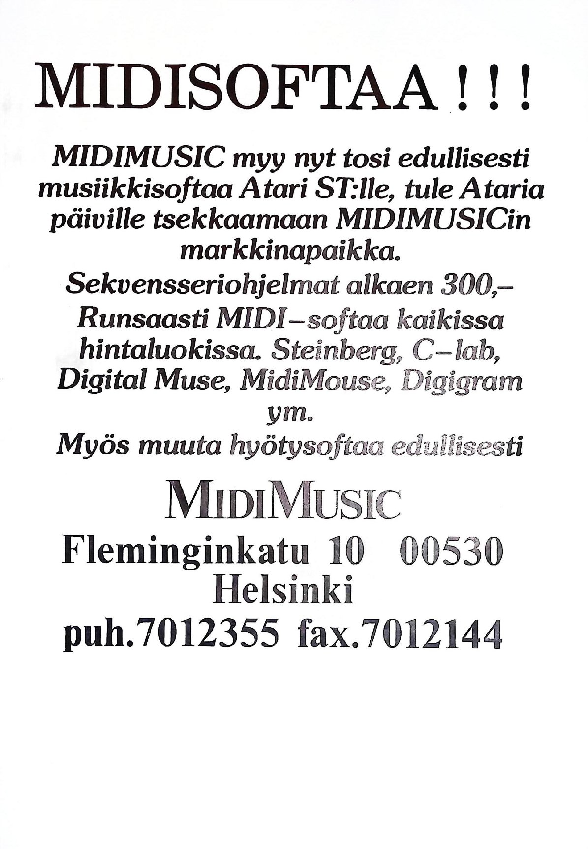 MIDIsoftaa!!! · 1990