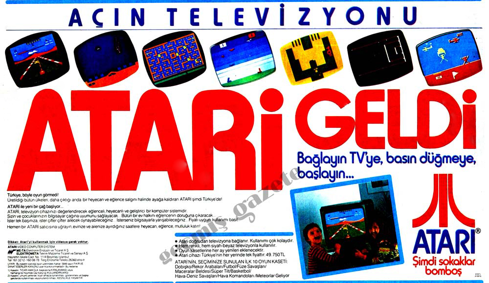 Atari Geldi.
