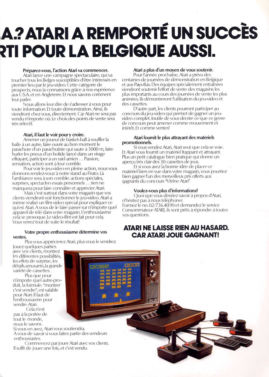 Atari Joue Pour de l'Argent. Pas Vous? · page 3/4 · 1980