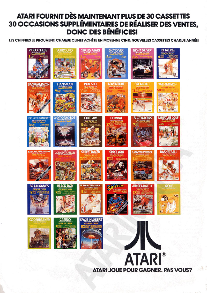 Atari Joue Pour de l'Argent. Pas Vous? · page 4/4 · 1980