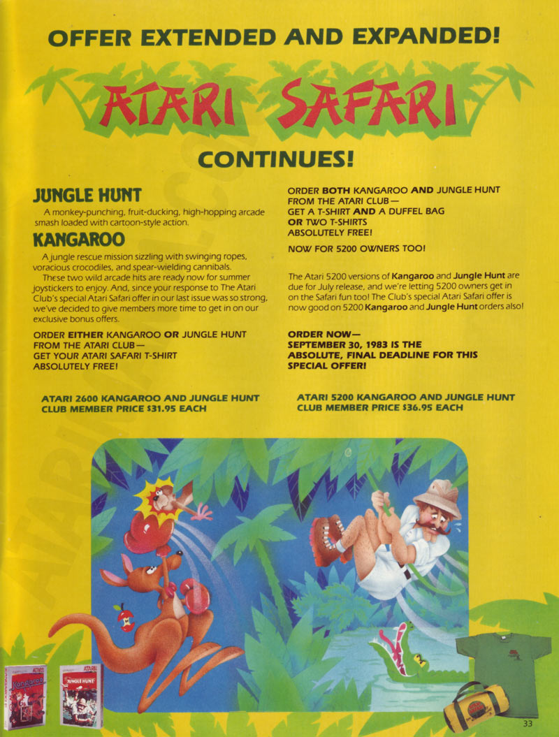 Jungle Hunt / Kangaroo · 1983