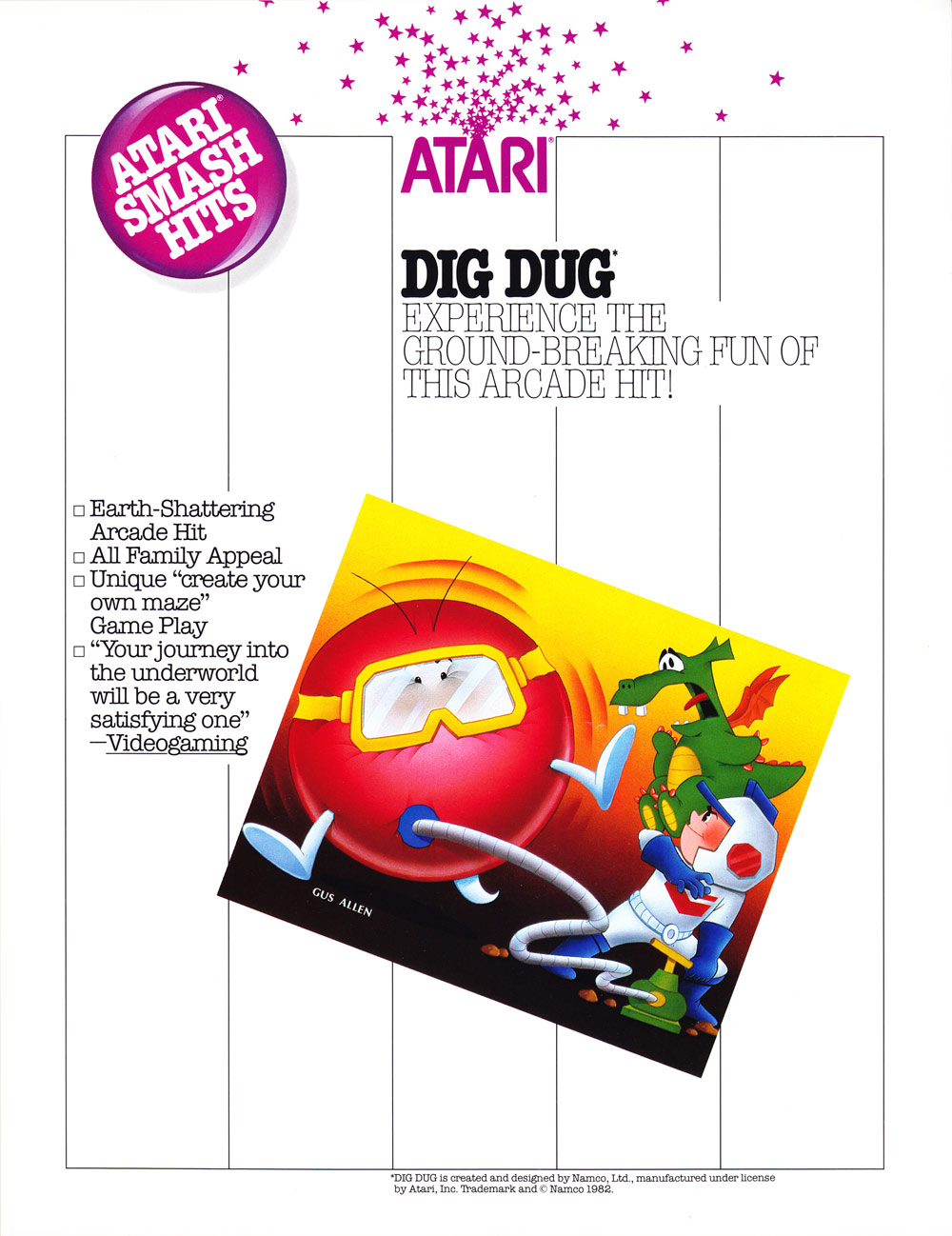 Dig Dug · page 1/2 · 1984