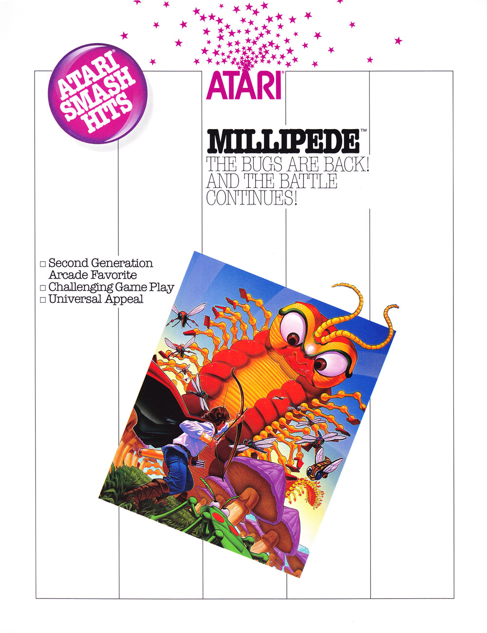 Millipede · page 1/2 · 1984