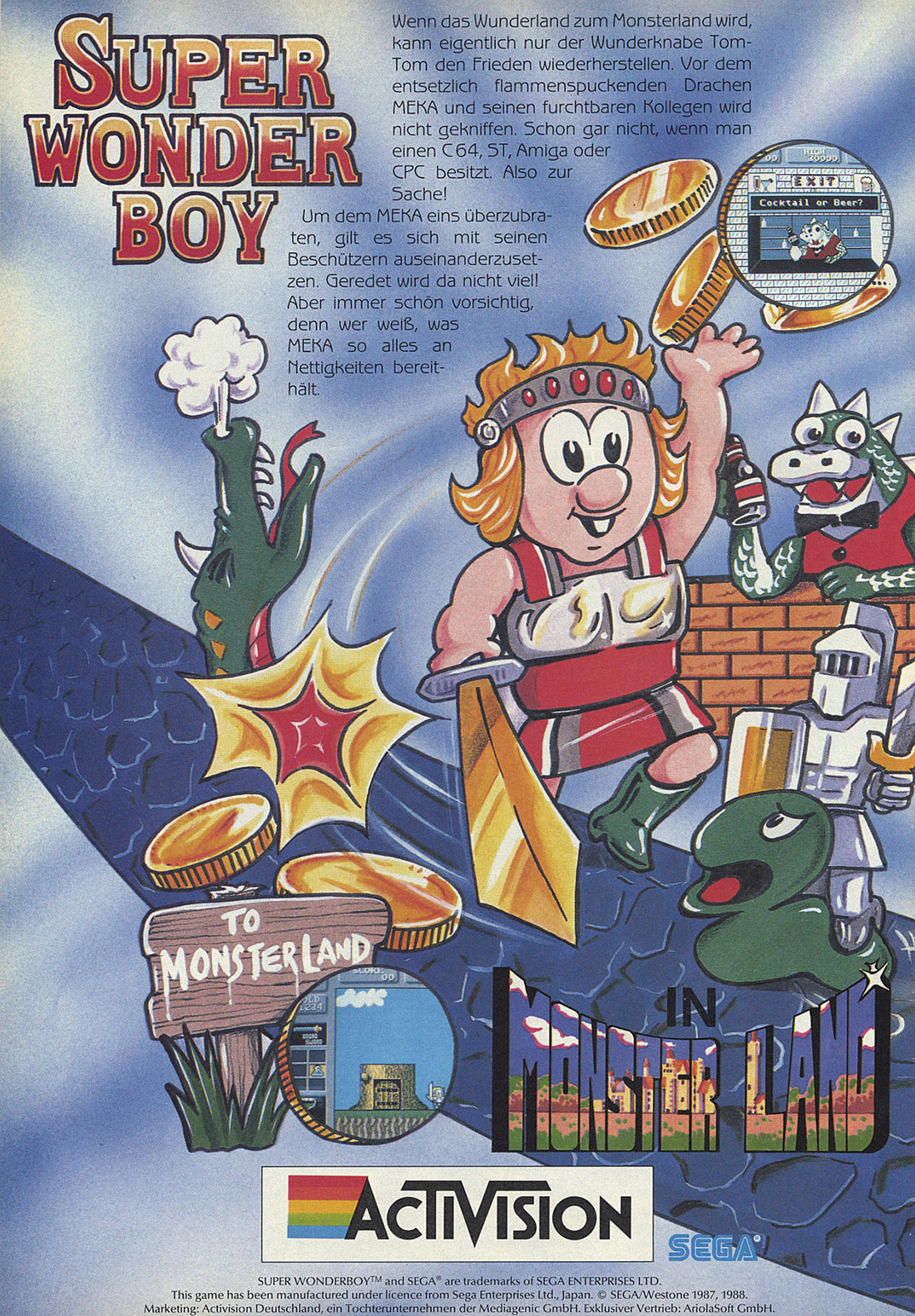Super Wonder Boy in Monsterland · 1989