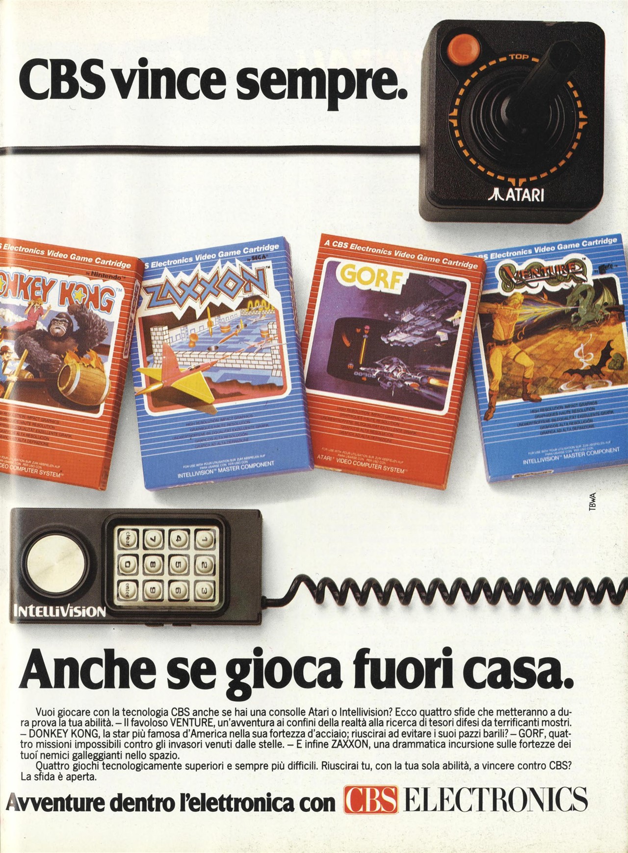 CBS Vince Sempre. · 1983