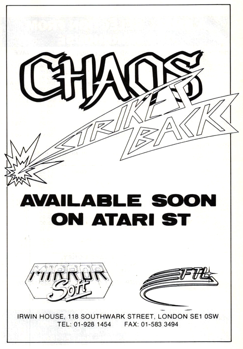 Chaos Strikes Back · page 3/3 · 1990