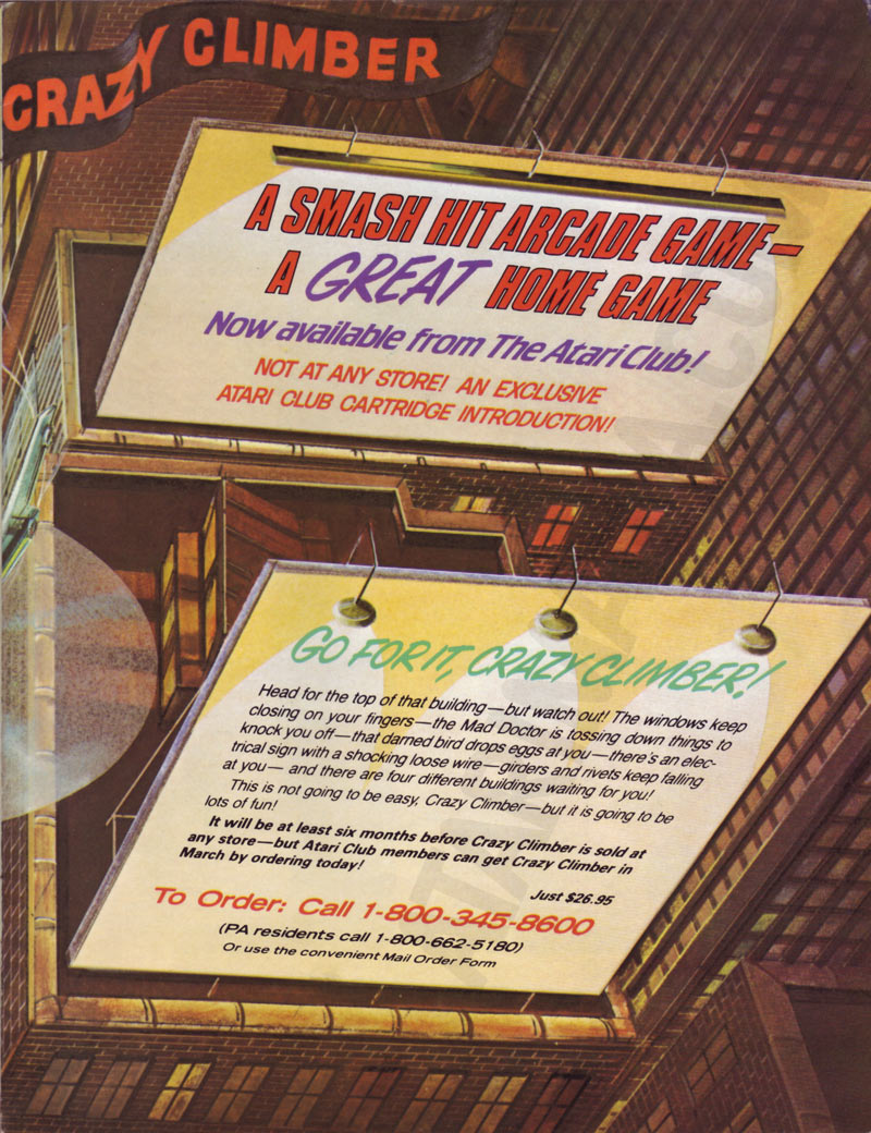 Crazy Climber · page 2/2 · 1983