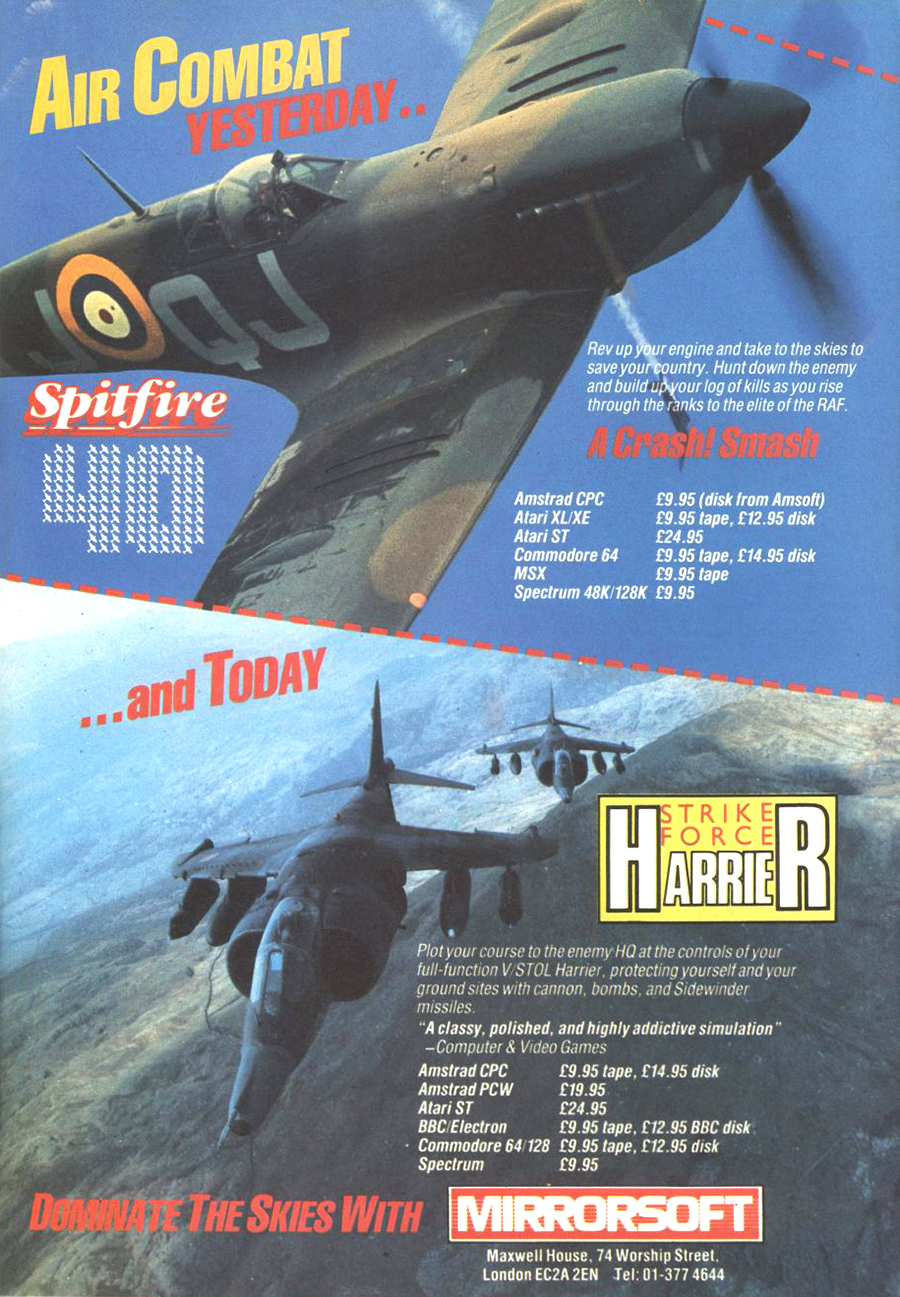 Air Combat Yesterday and Today · 1986
