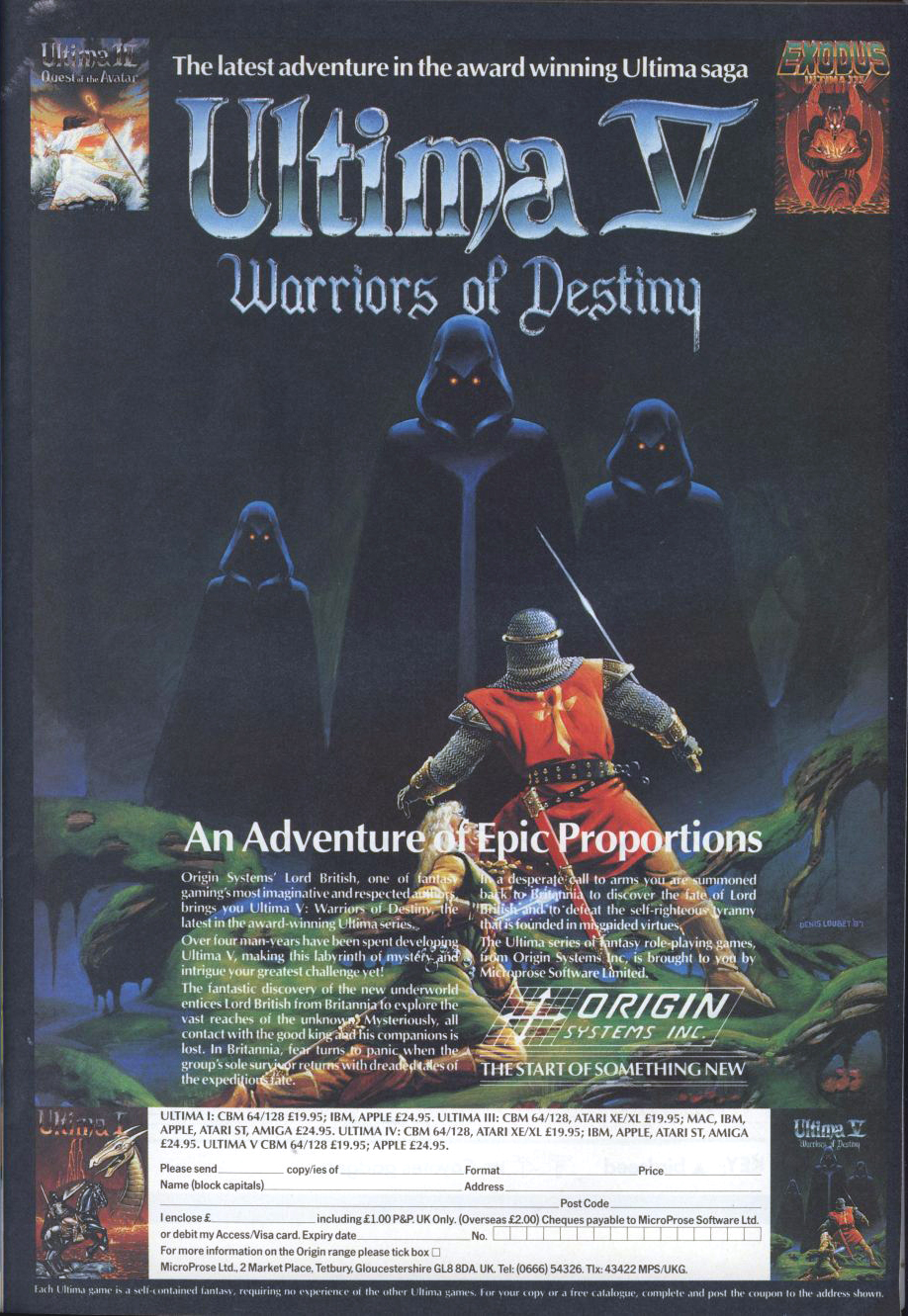 Ultima V - Warriors of Destiny · 1987